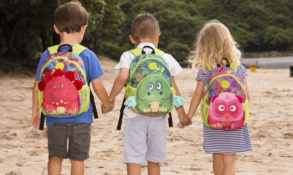Η πρώτη σχολική τσάντα έχει άλλη χάρη.