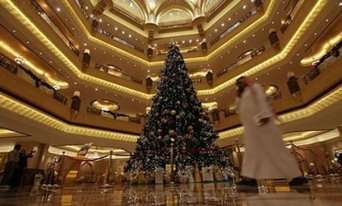 Χριστουγεννιάτικη ατμόσφαιρα στο Dubai!!!