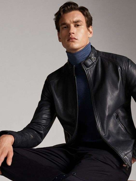 A leather jacket is not only a fall essential, it's a wardrobe essential.