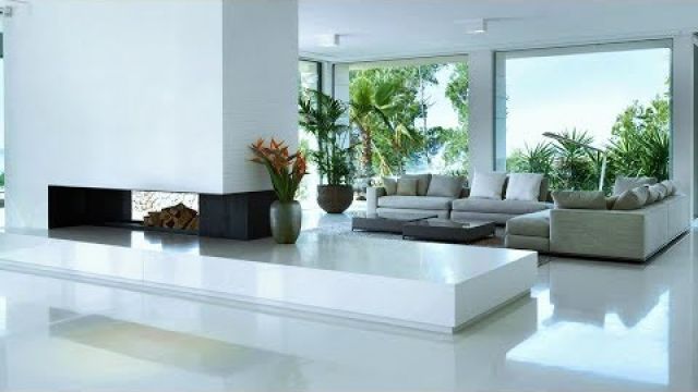 Beautiful White Home Interiors, Modern Design Ideas