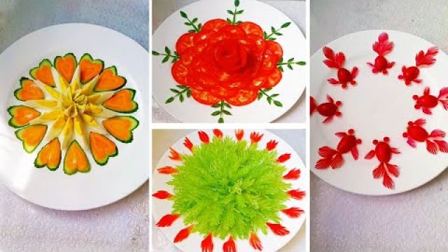 Top chef teaches you to make great-looking vegetable platters😍China's Best Knife Skills