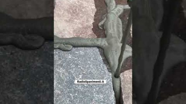 Sigillatura del porfido  a lastre con boiacca di cemento fluido - Radioli Pavimenti