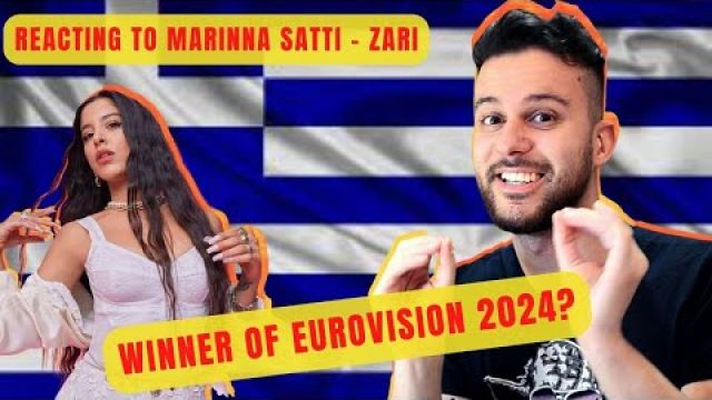 TURKISH GUY REACTS GREECE'S EUROVISION 2024 SONG / MARINA SATTI - ZARI
