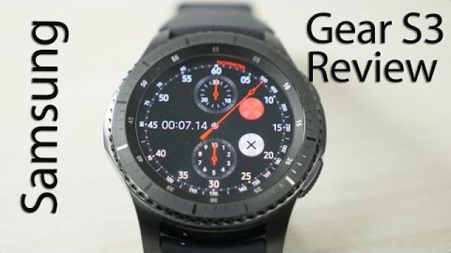 Samsung Gear S3 Frontier Smartwatch Review