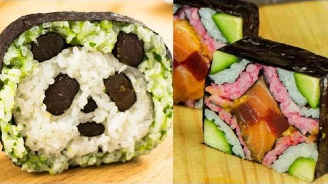 7 Amazing Sushi Creations (Compilation)